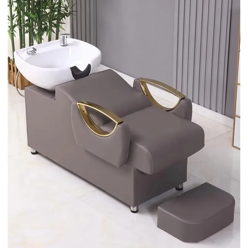 

Simple Lounge Shampoo Bed Professional Hair Luxury Salon Shampoo Bed Premium Trendy Aesthetic Lit De Shampooing Furniture