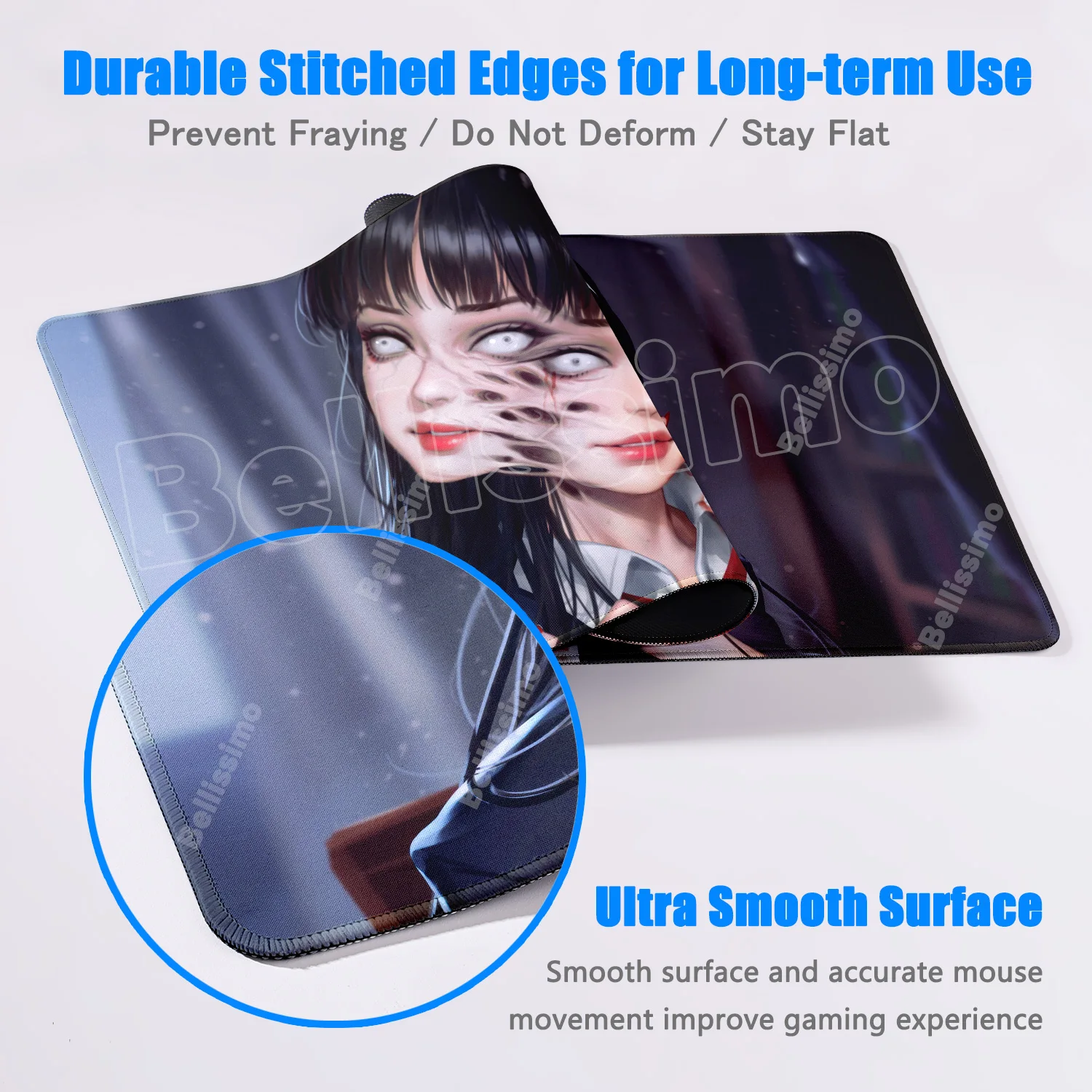 Mousepad Xxl Junji Ito Tomie Kawakami Anime Mouse Pad Gamer Deskmat Aksesori Komputer Desk Mat Game Mats Gaming Mause Office