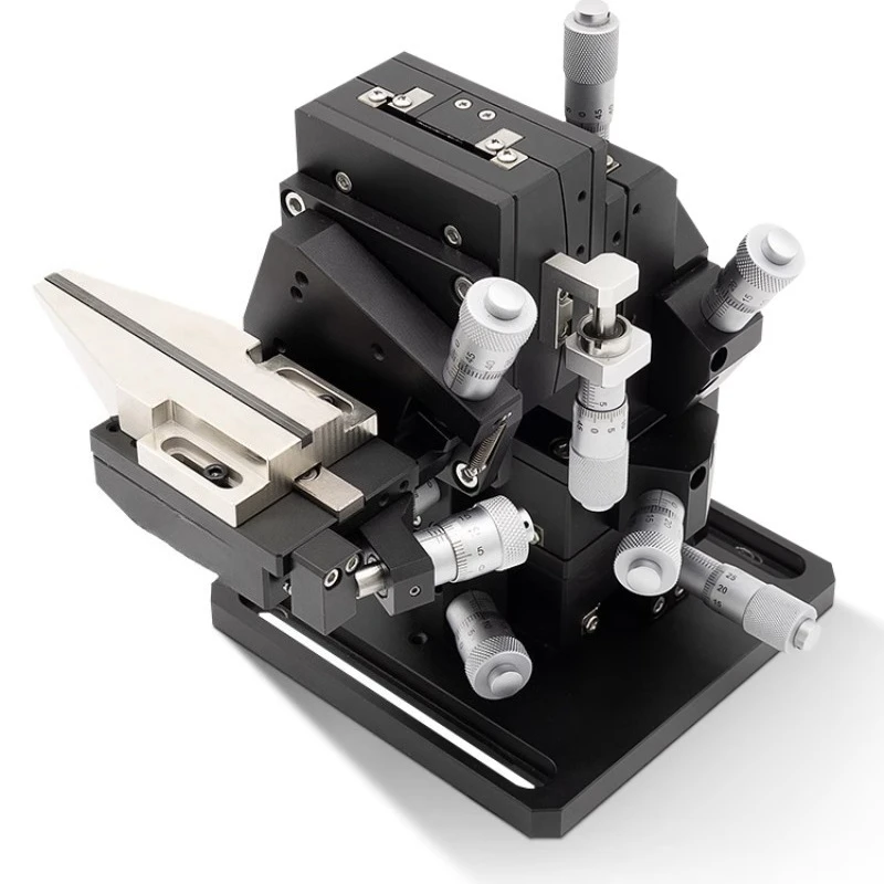 XYZ Six-axis Slide Precision Fine-tuning Displacement Manual Slide High-precision Adjustment Frame Translation Platform Tools