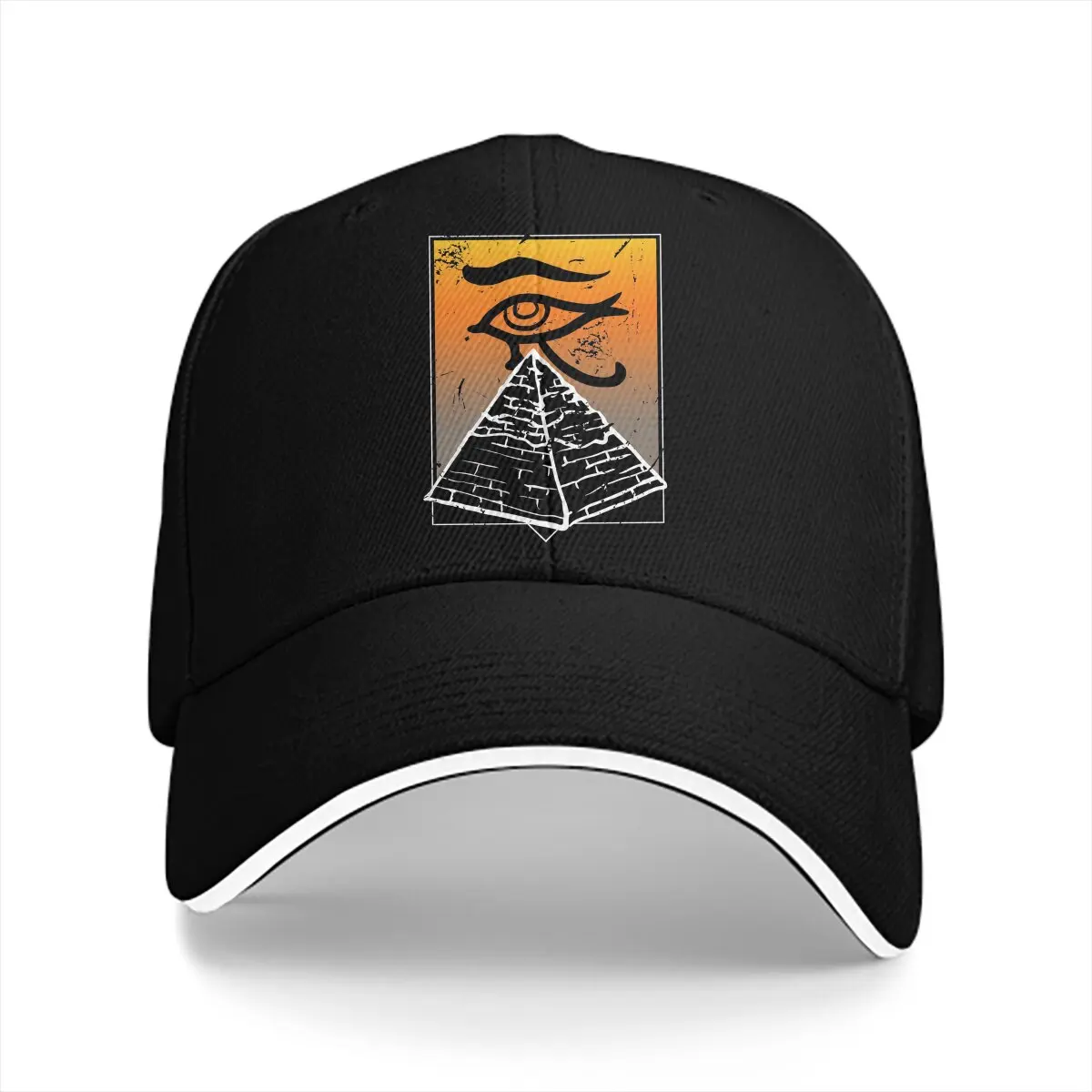 Egyptian Ancient Egypt Culture Hat Peaked Men's Cap Alien UFO Pyramid True Story Unisex Design Visor Protection Hats