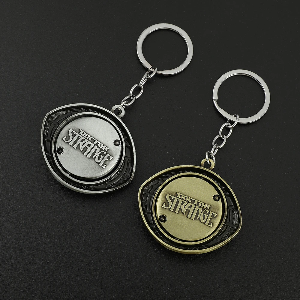 Avengers Doctor Strange Drehbarer Schlüsselanhänger - Auge von Agamotto Modischer Cooler Superhelden-Autoschlüsselanhänger Zubehör Geschenk für Fans – Detail 4