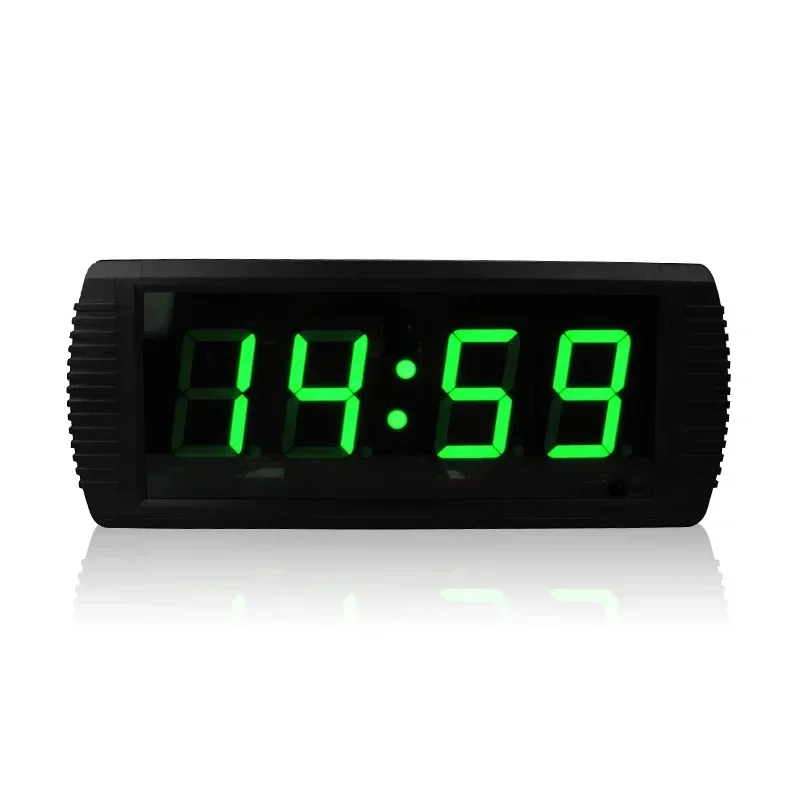 Hot Selling 4 Digits 3 Inch Green Color Electronic Smart LED Gym Sport Fitness Countdown Clock