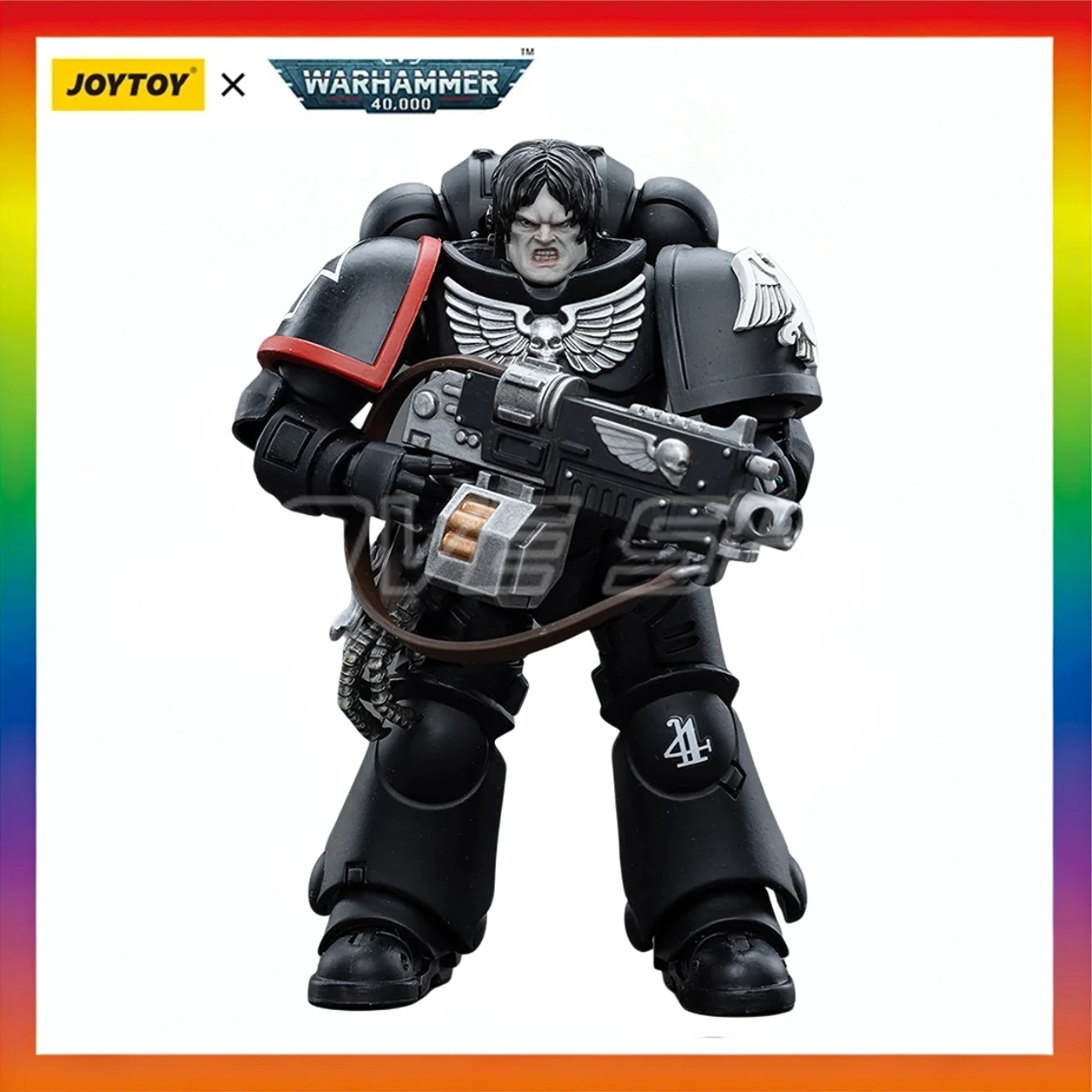 

In Stock Original JOYTOY Warhammer 40K Raven GuardIntercessorsBrother Colvane 1/18 Action Figure Gift Toys Model