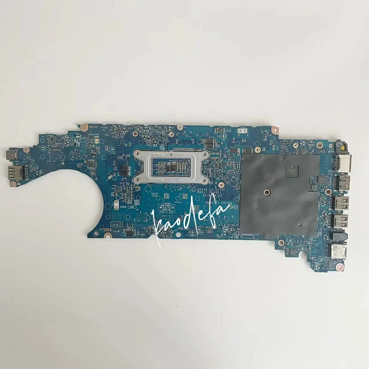 EDC42 LA-H172P Mainboard For Dell  Latitude 5401 Laptop Motherboard CPU: I7-9850H GPU:N17S-G1-A1 2G DDR4 CN-06YY9J 06YY9J 06YY9J