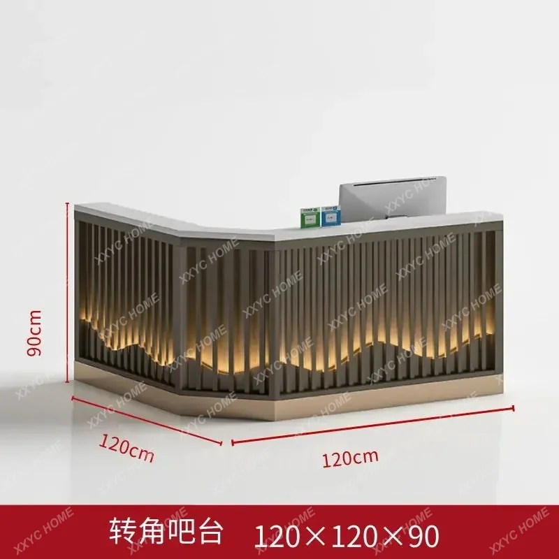 XXDisplay Supermarket Convenience Commissary Checkout Page Glass Corner Multifunctional Corner Integrated Combination