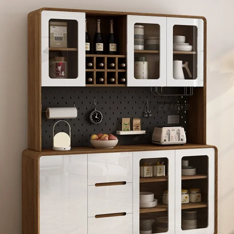 *& forWine Cabinets Corner Display Wooden Storage Liquor Kitchen Wall High Botellero Vino European Wine Cabinets Furniture