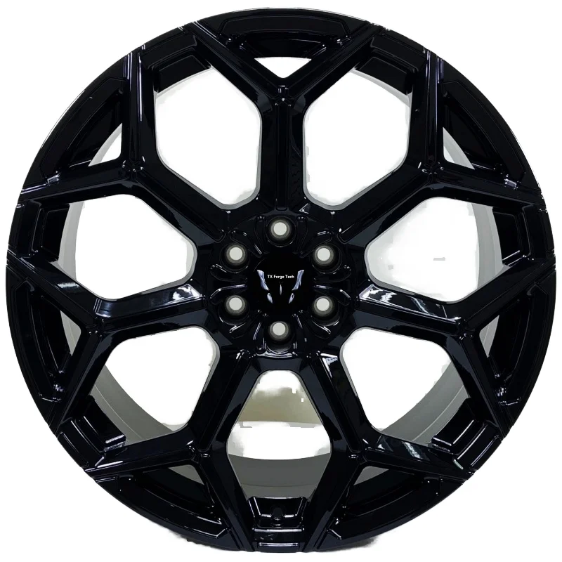 

Источник с фабрики, прямая продажа, изготовленные на заказ кованые колеса из алюминиевого сплава для пассажирских автомобилей, ступицы, диски, спортивный автомобиль, черный, цельный