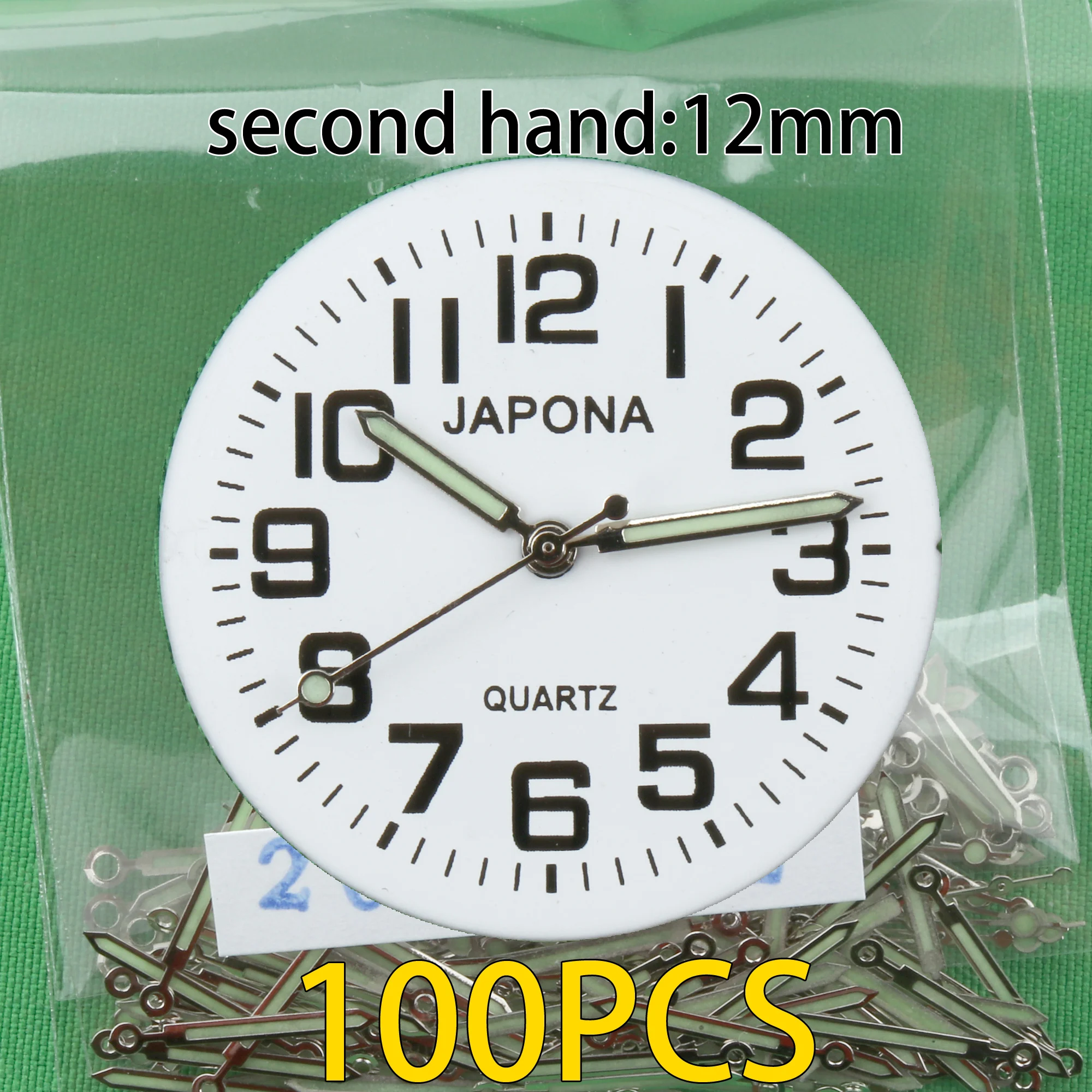 100pcs watch hands noctilucent Watch hand Watch pointer 2035 applicable PC21 hand sl68 hand gl68 hand sl39 hand