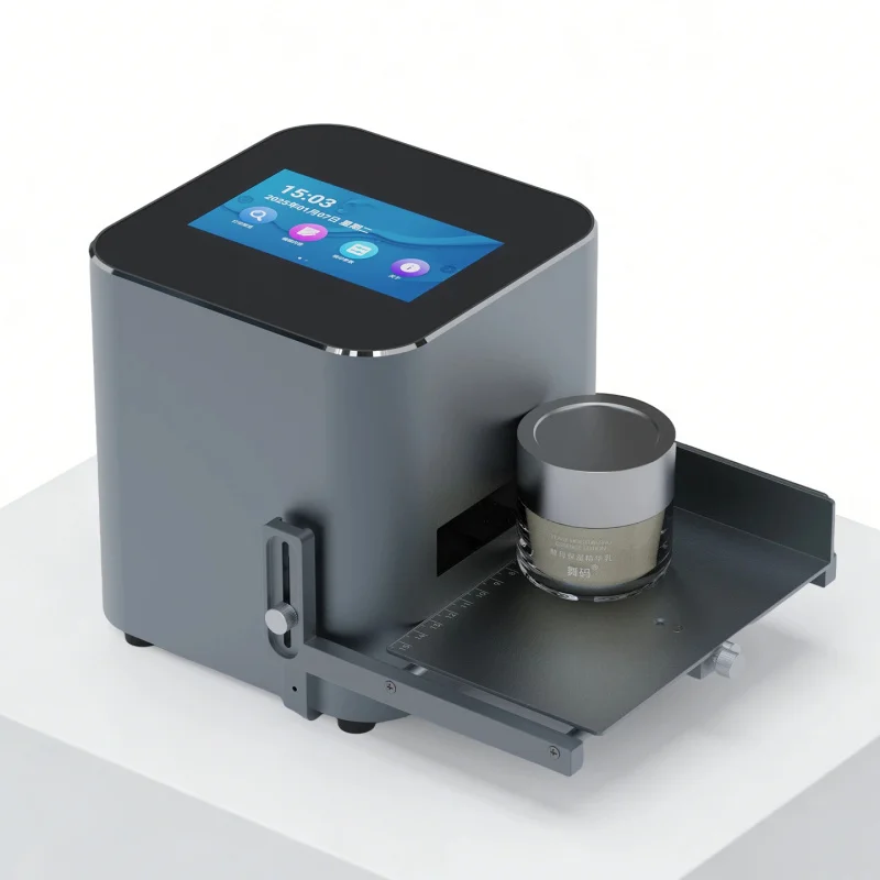 Desktop Inkjet Coding Machine for Date Expiry Batch Code Printing on Industrial Packaging