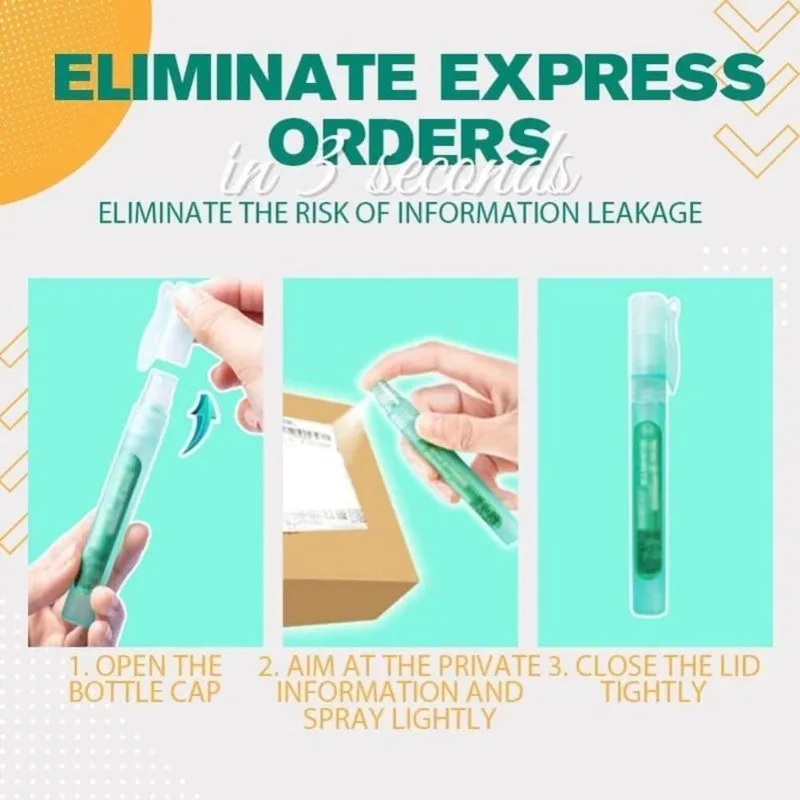 Picture 7: Elimination Privacy Spray Pen Thermal Paper Corrector Data Protection Privacy Protection Correction Fluid Portable Express Tool
