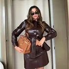 leather pencil skirt