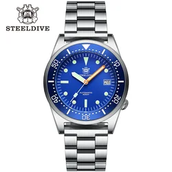 SD1979 Upgraded Version 2020 Steeldive Signed Crown Ceramic Bezel 200m Water Resistant Mens Dive Watch