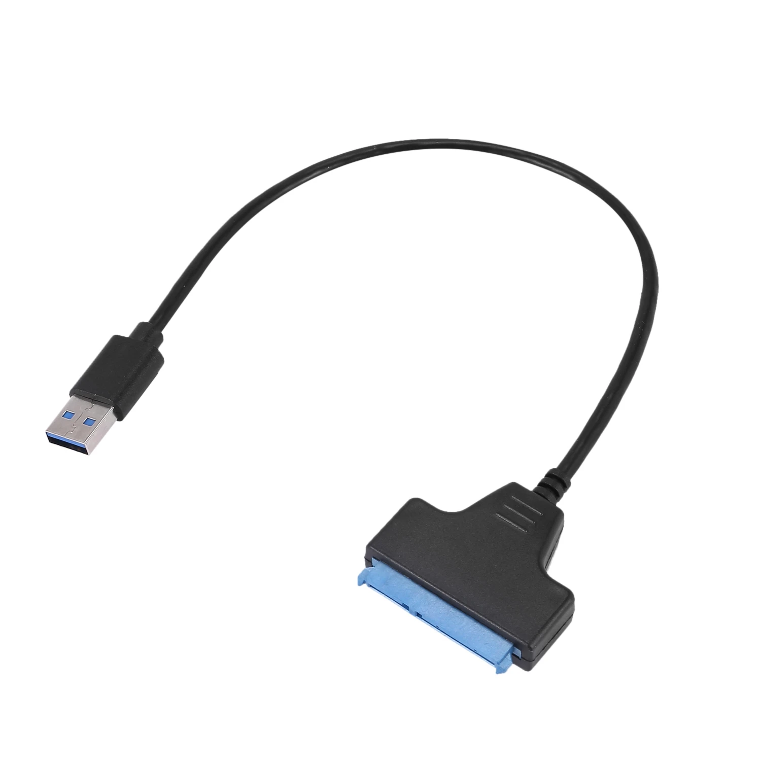 Cabo adaptador de disco rígido SATA USB 3.0 para 2,5 polegadas SATA para conversor USB 3.0-preto