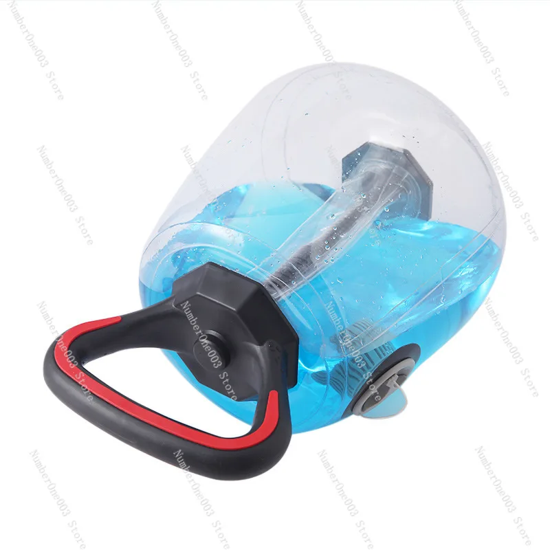 Water Injection Kettlebell Fitness Filling Water Weight-bearing Water Bag Fitness Squat Practice Buttocks Carrying Pot Dumbbells
