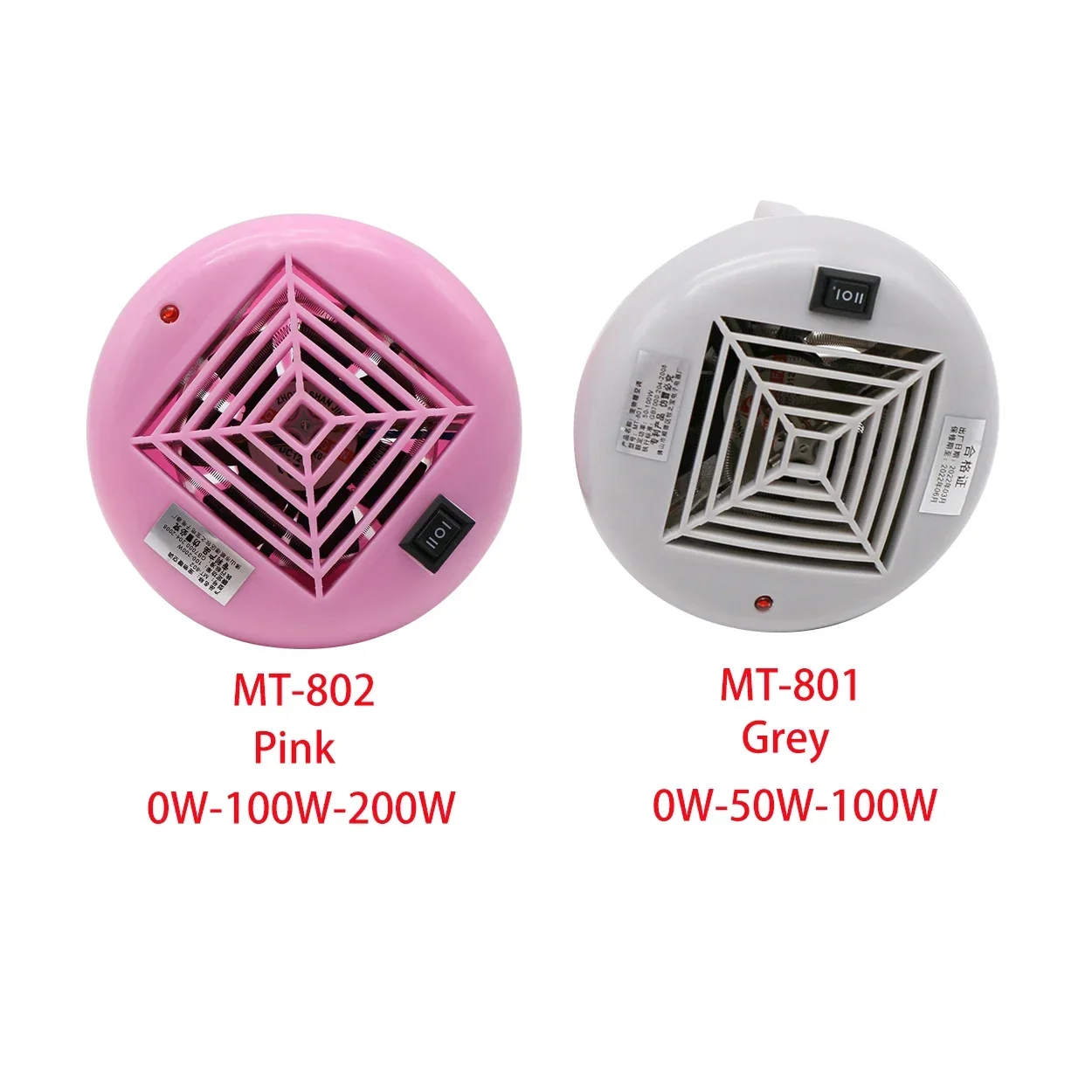 Pet Brooder Lamp Animal Heating Lamp E27 3 File Adjustment 0-50-100W or 0-100-200W Reptile Heating Light Small Animals Heater