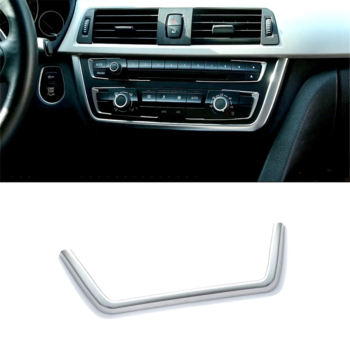 Console Frame Cover Trim for BMW 3 4 Series 3 Series GT F30 F31 F34 F32 F33 F36 2013-2019 Accessories -