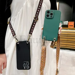 Classic Strap Case For Google Pixel 11 10 9 Pro XL 10A 9A 8A 7A Pixel10 Google9 Crossbody Neck Cord Lanyard Soft Silicone Cover