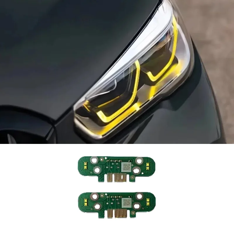 

Non-Laser LED Headlight Yellow DRL LED Boards For BMW X5 G05 X6 G06 2019-202125dX 40i M50iX SUV Daytime Running Module