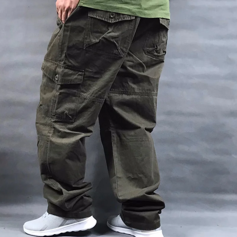 7xl-140kg-メンズ-ファット-バギー-カーゴパンツ-プラスサイズ-コットン-ルーズ-カジュアル-ワークパンツ-ストレート-カモ柄-ハイキング-タクティカルパンツ-オーバーオール