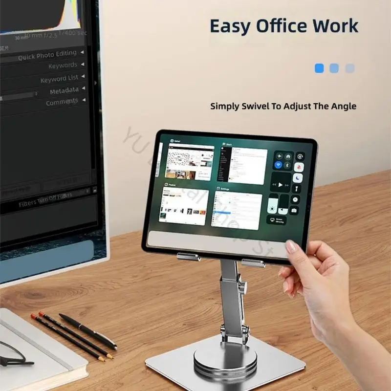 96BA Multiple Adjustable Foldable Stand For Electronic Devices Up To 13 Inches