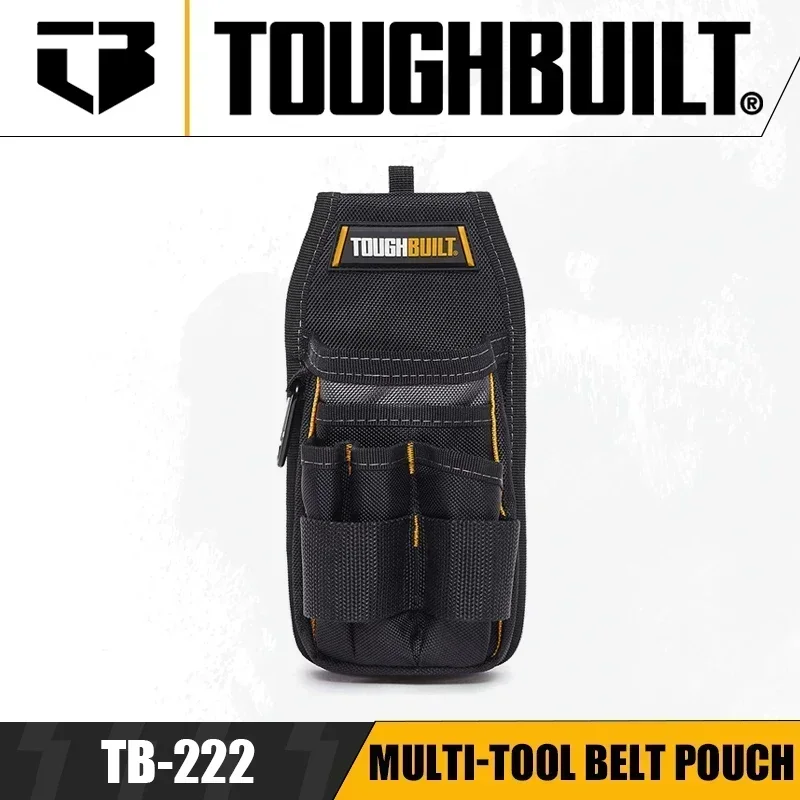 Toughbuilt-マルチツールベルトポーチ、屋外ポータブルハイキングバックル、多機能ウエストパック、tb-222