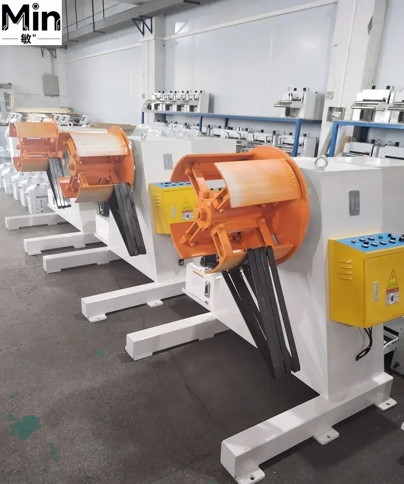 

Автоматический разматыватель и правильная машина MT Heavy для обработки стальных рулонов и листового металла