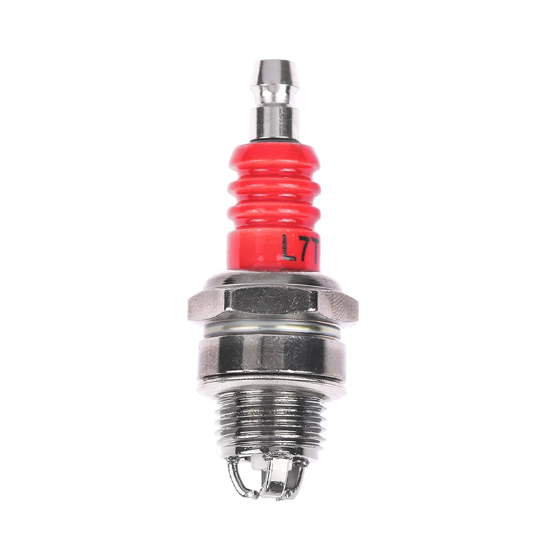 Three-sided Pole Spark Plug L7TJC for Gasoline Chainsaw and Brush Cutter Garden Machinery Lawn Mower Accessories