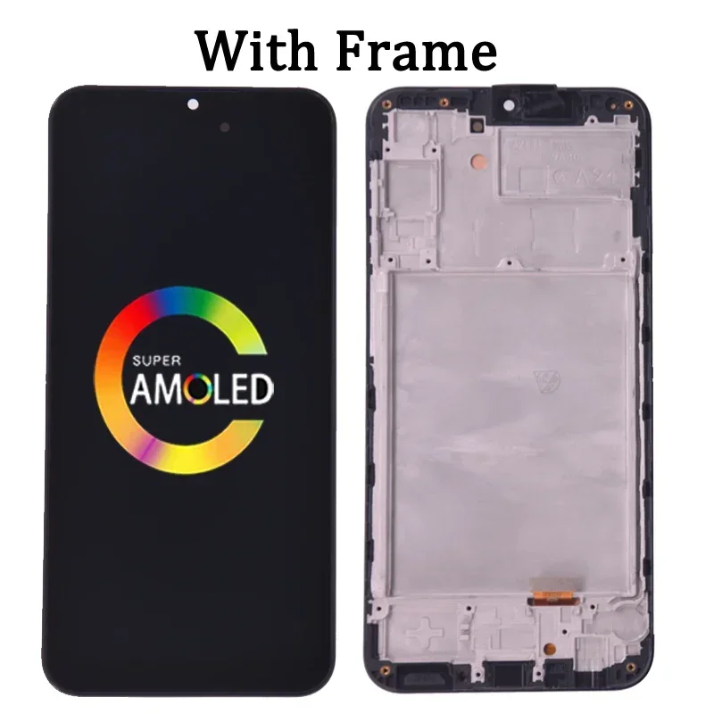 Super AMOLED A24 4G Screen For Samsung A24 4G A245 SM-A245F SM-A245F/DS LCD Display Touch Screen Digitizer Assembly