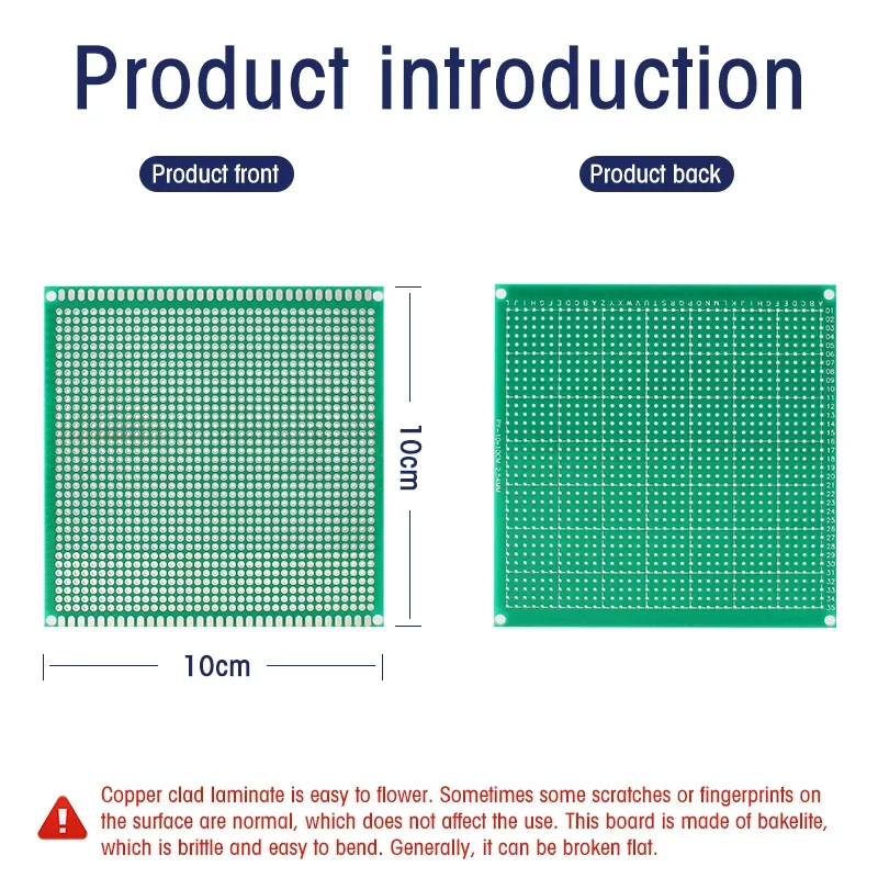 1PCS PCB Single Side Board Green 10x10cm 10x22cm 12x18cm DIY Universal Printed Prototype Boards Protoboard Kit Higher Quality