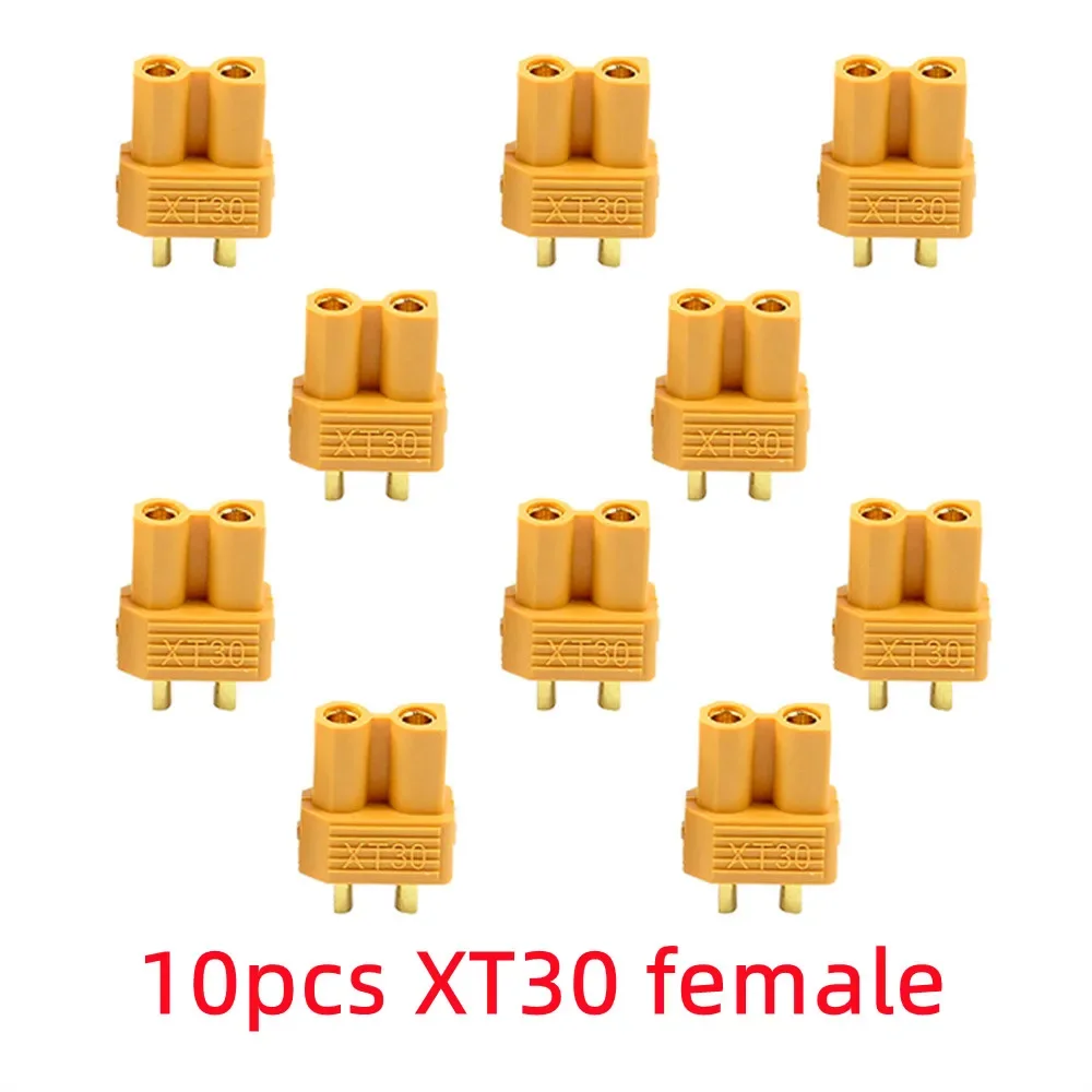 In Stock 4/10/20pcs XT60 XT-60 Male Female XT30 XT-30 Bullet Connectors Plugs For RC Lipo Battery RC Drone Airplane accessories