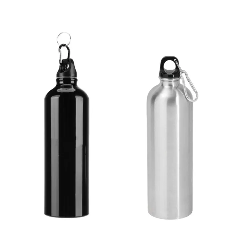 Aluminum Water Bottle Water Bottles Outdoor Exercise Bike Sports Drinking Kettle with Lid Easy to Carry image 3