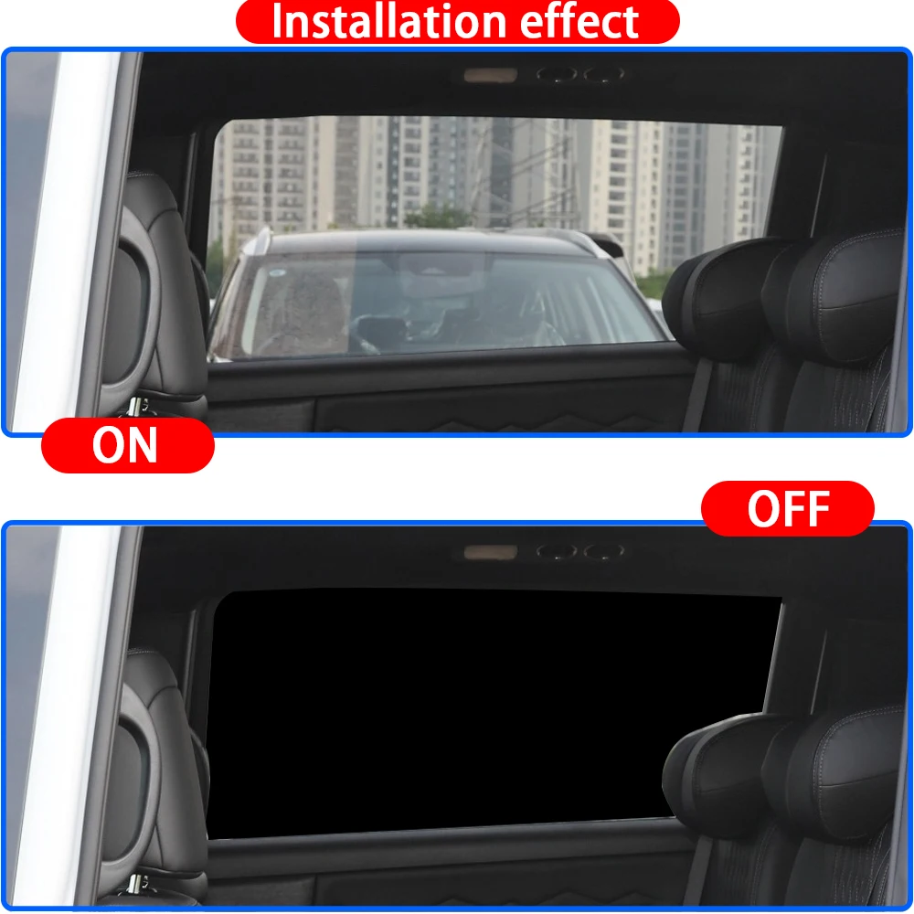 For Honda Elysion RR 2004-2013 OEM Switchable Electric Smart Privacy Film Polymer Dispersed Liquid Crystal Film Window Sunshade
