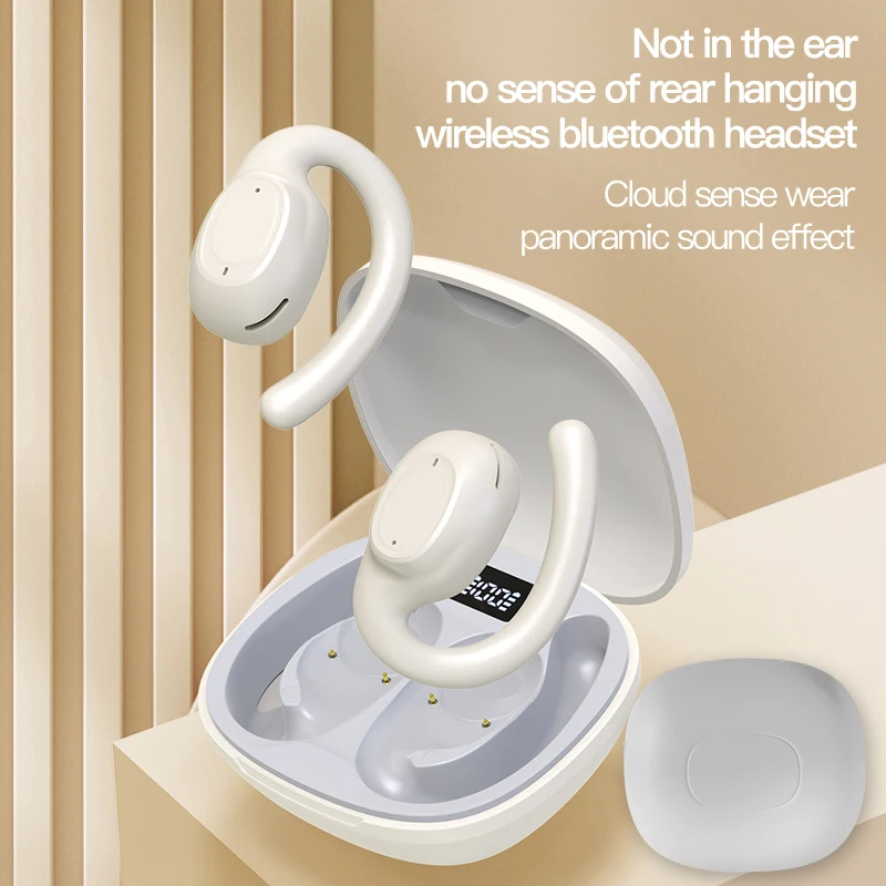 X3 Bluetooth 5.3 Headphones HiFi Sound Sport EarHook Wireless Earphones Noise Reduction Waterproof Game Earphones With Mic