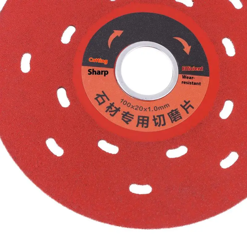 100x20mm Multi-hole Design 4-inch Cutting Grinding Discs Vacuum Brazed Saw Blade Tile Grinder Blade For Metal Wood PVC Pipes