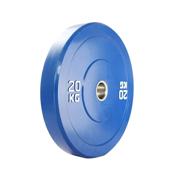 Commercial Weightlifting Color Weight Plate Hot Plate Rubber Bumper Gym Weight Plate Barbell Plate