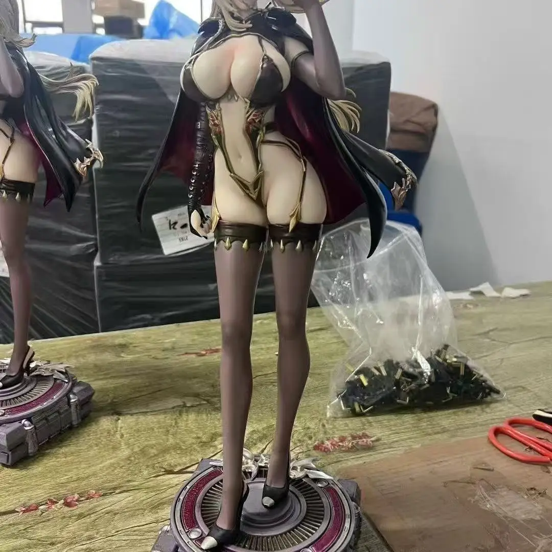 GK Artoria Black Gun Anime Figurine Desk Display 2D Merchandise Statue Model Gift