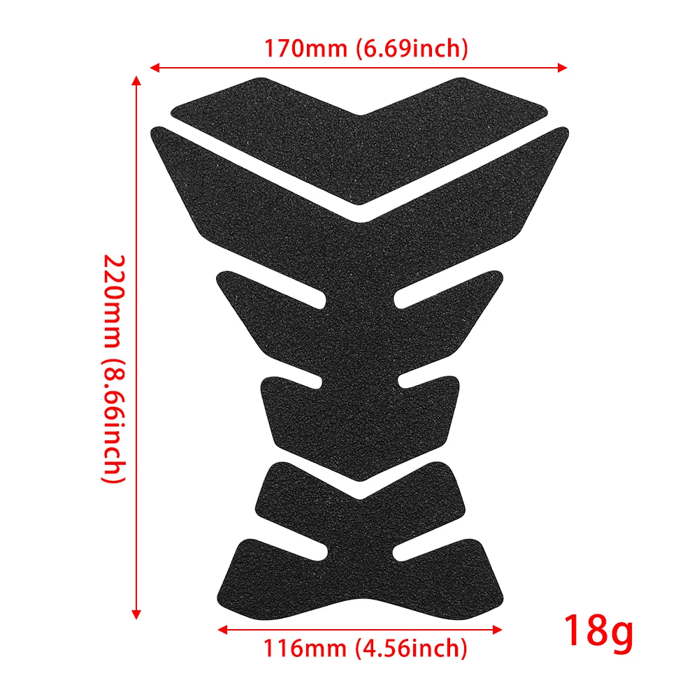 Frosted Motorcycle Fuel Tank Pad Tankpad Protector Sticker Decals Fit for YAMAHA MT03 MT07 MT09 YZF R1 R3 R6 R15 XJ6 FZ1 FZ6 FZ8