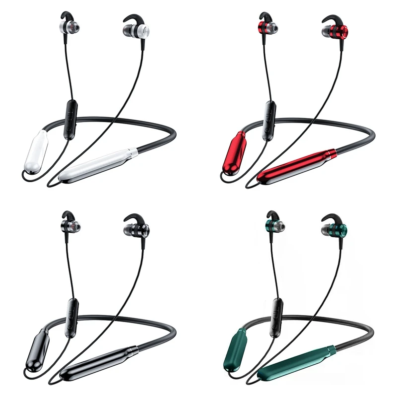 Wireless Bluetooth Earphones Music Headphones Neck Hanging Wireless Headphone Sports Waterproof Earbuds