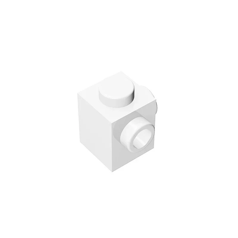 Gobricks GDS-1046 Brick, Modified 1 x 1 with Studs on 2 Sides, Adjacent compatible with lego 26604 pieces of children\'s DIY