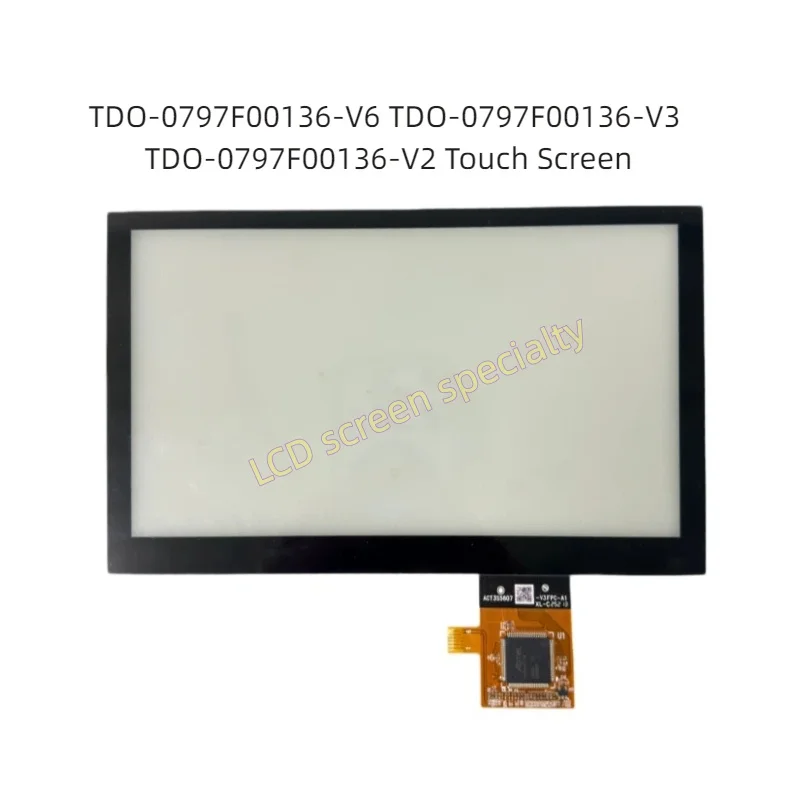 TDO-0797F00136-V6 TDO-0797F00136-V3 TDO-0797F00136-V2 LMB5F00136 Replacement Touch Screen for Kia Hyundai Car Navigation