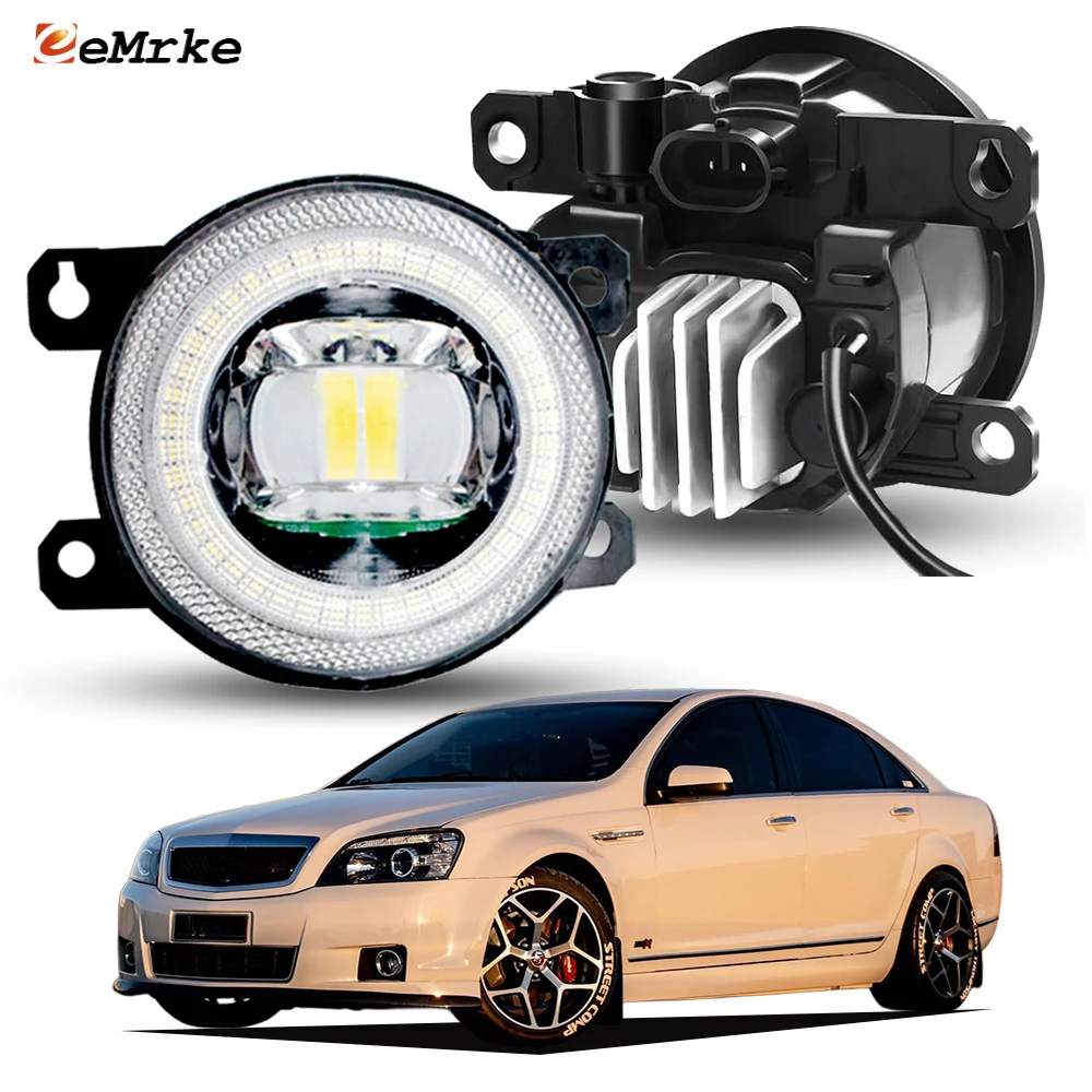 

Для Holden Chevrolet Caprice WM WN 2006-2015 светодиодные противотуманные фары с линзой 30 Вт Angel Eye аксессуары для внешних фар дальнего света