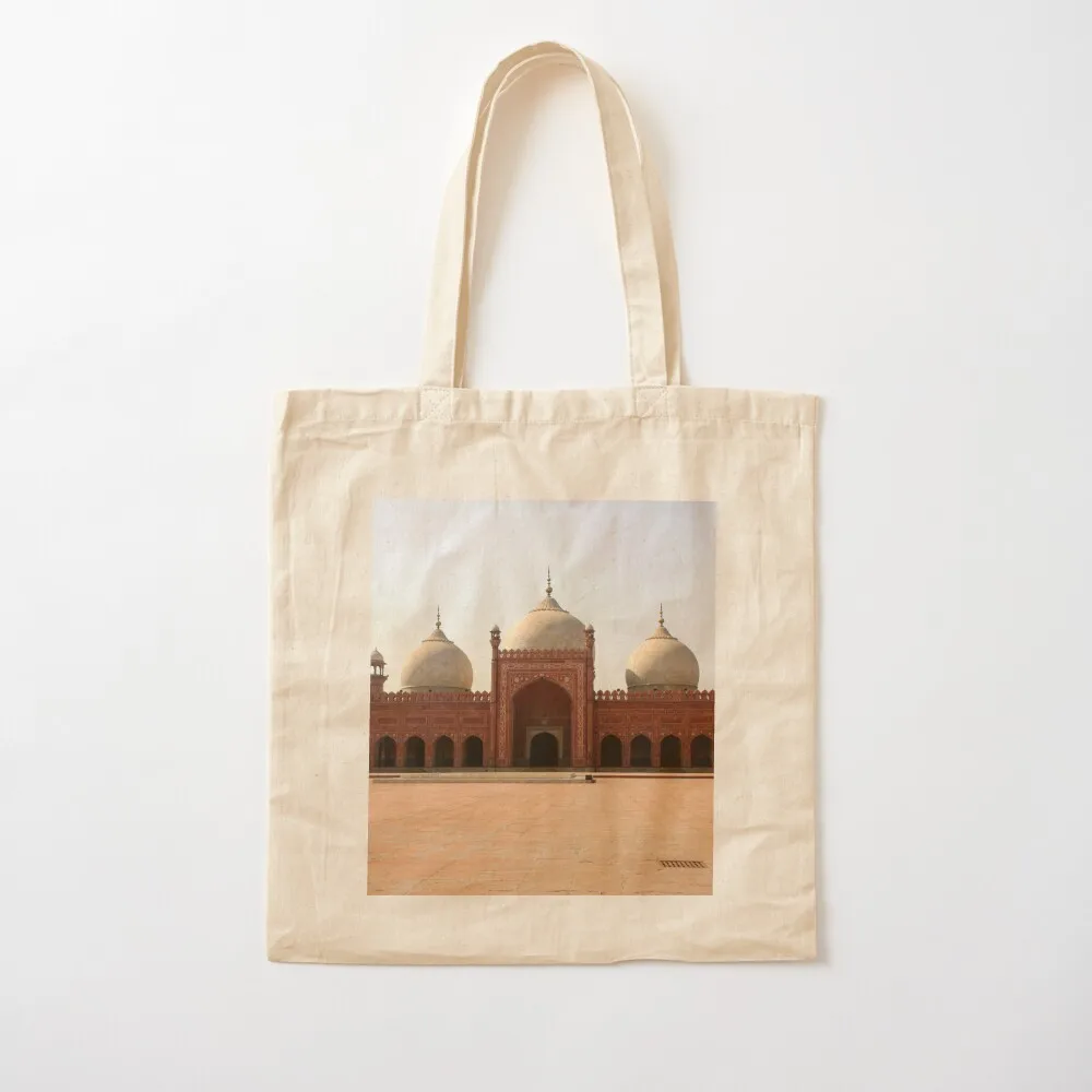 

Badshahi Mosque I Tote Bag hand bag tote bags men eco pack Big bag Canvas Tote