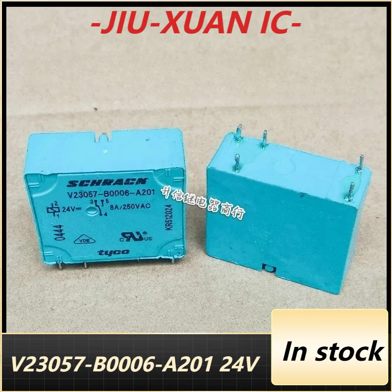 Second-hand 1pcs/lot V23057-B0006-A201 24V 5pins relay