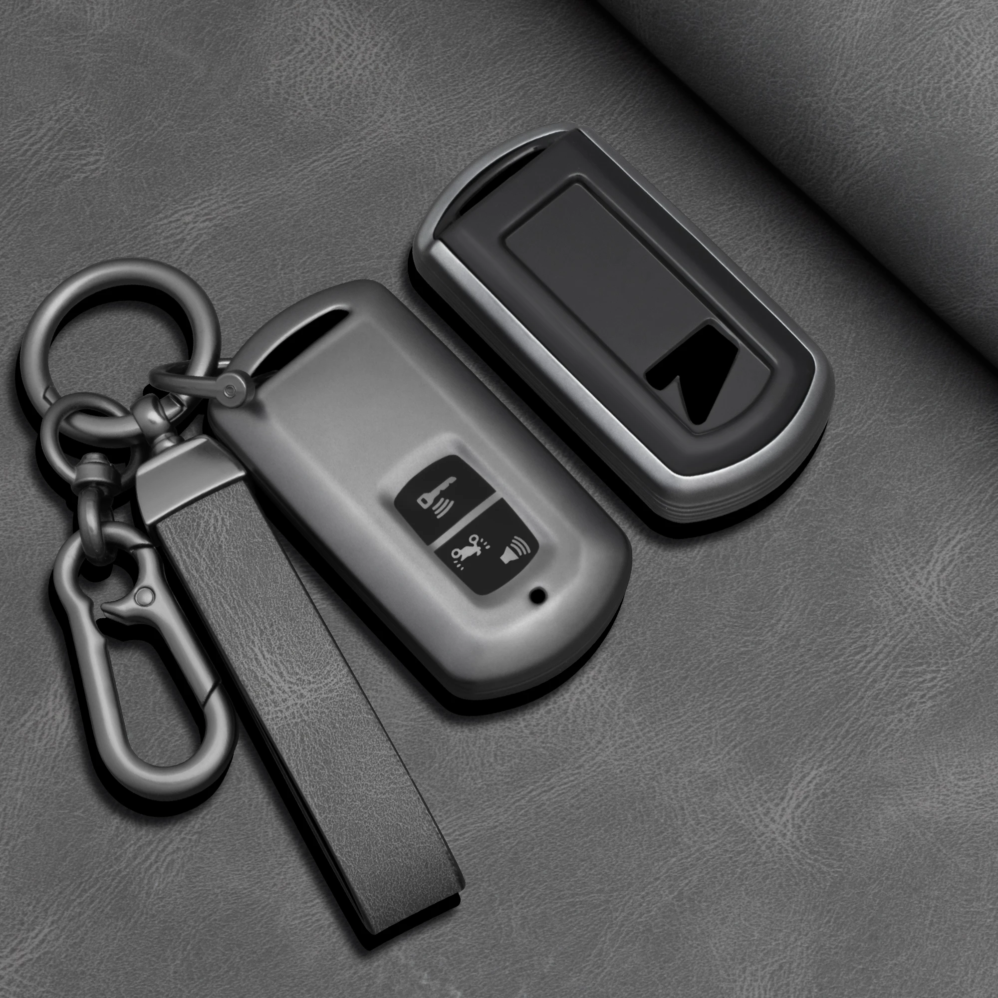 Car Key Case Cover for Honda VARIO PCX160 PCX150 XADV750 VISION SH350 SH300 Metal Car Cover Fob Holder High quality Keychain
