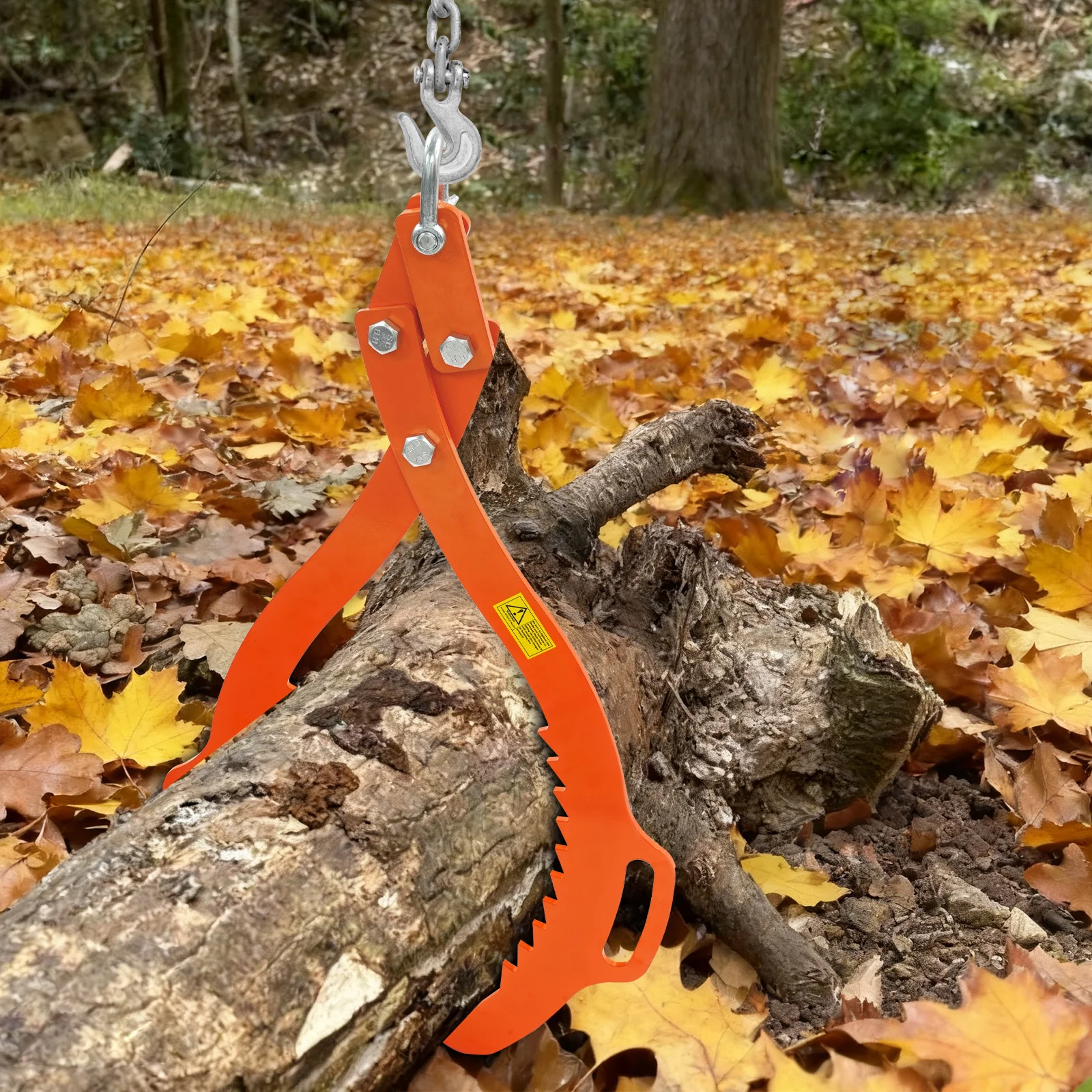 مخلب هوك 84 سنتيمتر افتتاح رفع المشبك سجل رفع ملقط الثقيلة تسجيل المنتزع 1200 كجم الحمولة للغابات/البناء