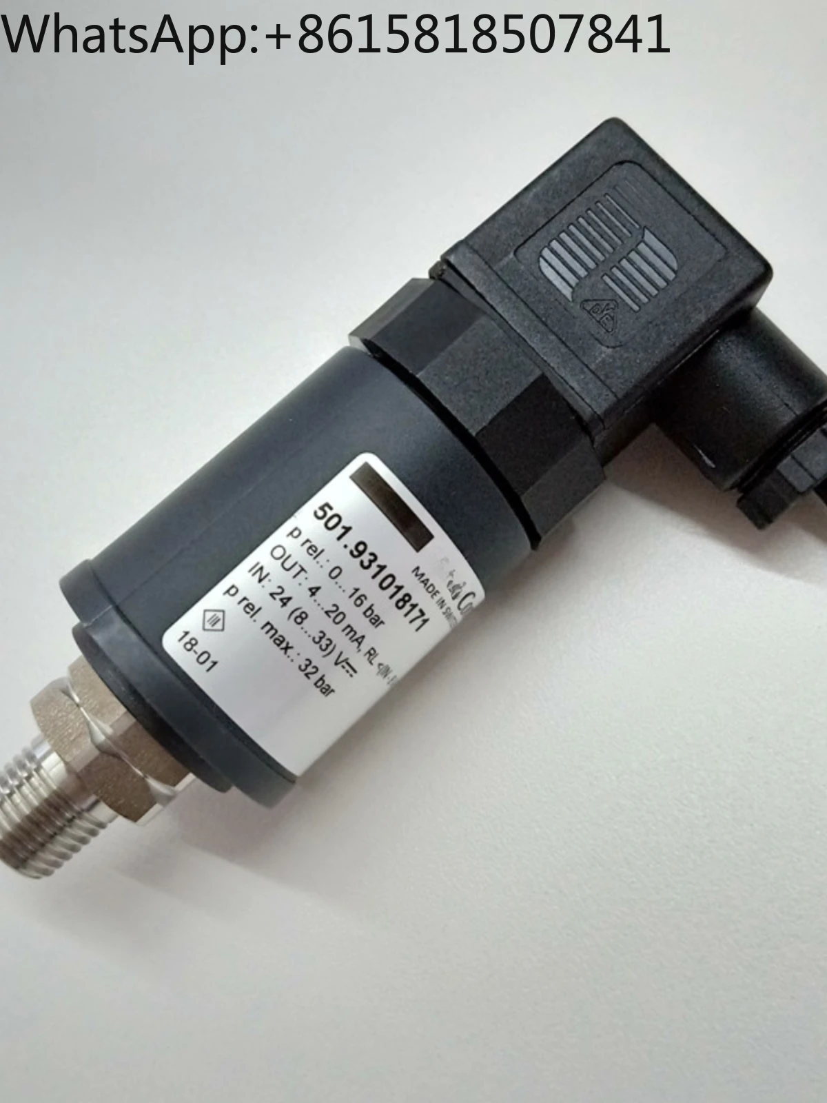 Pressure sensor transmitter 501.931018171 0-16BAR 4-20MA