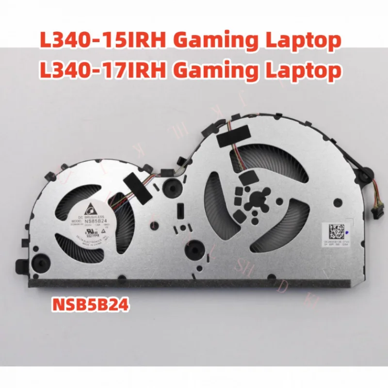 N  New Laptop CPU Fan For Lenovo Ideapad Gaming L330-15 L330-15IRH 8Pin DC28000E1D0 NSB5B24