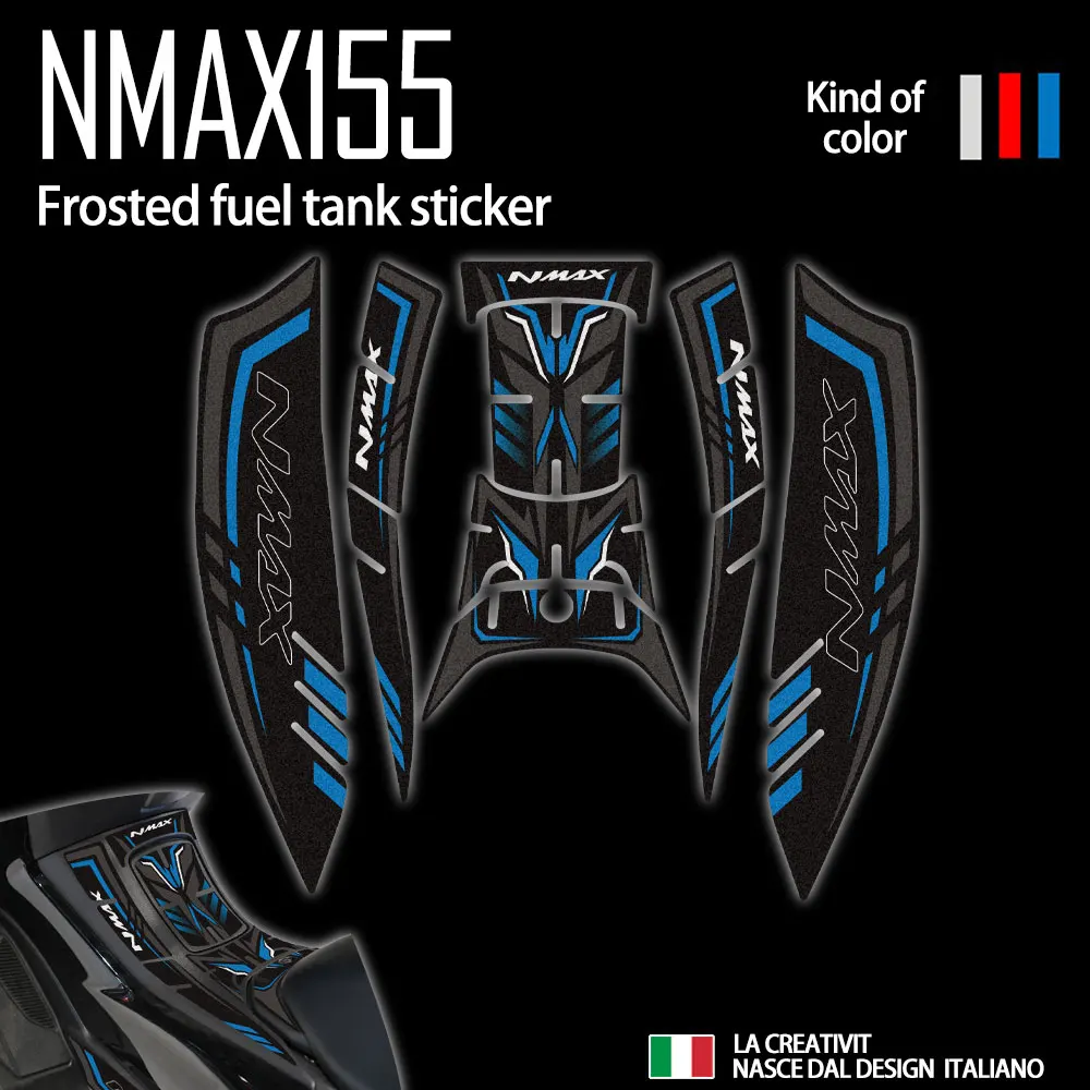 

NMAX 3M Frosted Motorcycle Accessories Sticker Decal Kit Fuel Tank Pad Protector pedal Anti slip For YAMAHA NMAX155 nmax125