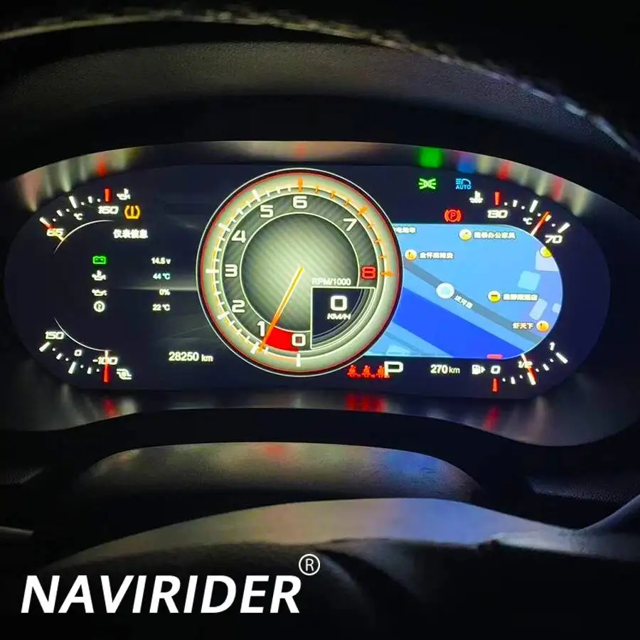 Y For Chevrolet Malibu 8.5th 2015-2018 Generation Speedometer Car LCD Digital Cluster Virtual Screen Cockpit Dashboard Instrumen