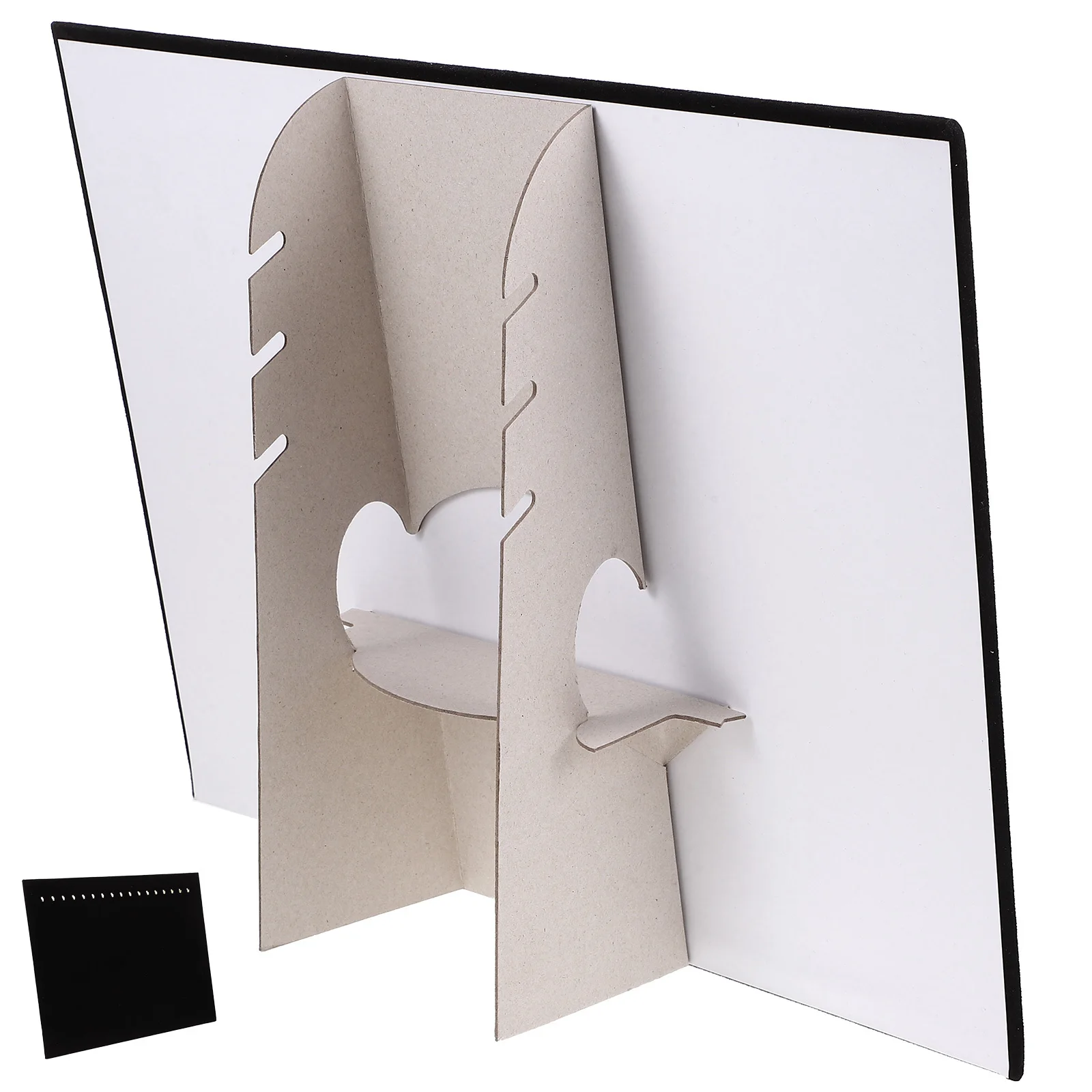 

Display Board Rustproof Multiple Hooks For Bracelets Rings Earrings Storage Holder Organizer Tray Jewelry Stand Ring